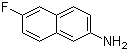 6-Fluoro-2-naphthalenamine molecular structure (CAS 13916-91-1)