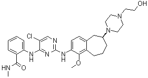 CEP-37440 molecular structure (CAS 1391712-60-9)