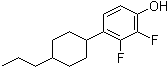 2,3-Difluoro-4-(4-propylcyclohexyl)phenol molecular structure (CAS 1391744-32-3)