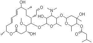 structure of CAS# 1392-21-8, Kitasamycin;Ayermycin; Leucomycin A1; Sineptina; Stereomycine; Syneptine