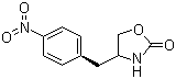 (S)-4-[(4-Nitrophenyl)methyl]-2-oxazolidinone molecular structure (CAS 139264-55-4)