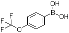 4-Trifluoromethoxyphenylboronic acid molecular structure (CAS 139301-27-2)