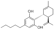 structure of CAS# 13956-29-1, Cannabidiol;(-)-CBD; (-)-Cannabidiol; (-)-trans-Cannabidiol; CBD