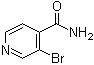 structure of CAS# 13958-99-1, 3-Bromo-4-pyridinecarboxamide;3-Bromo-isonicotinamide