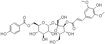Tenuifoliside B molecular structure (CAS 139726-36-6)