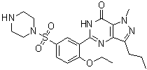 N-Desmethylsildenafil molecular structure (CAS 139755-82-1)