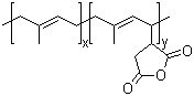 structure of CAS# 139948-75-7, Polyisoprene-graft-maleic anhydride