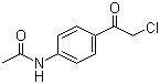 4'-(Chloroacetyl)-acetanilide  molecular structure (CAS 140-49-8)