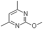 2-Methoxy-4,6-dimethylpyrimidine molecular structure (CAS 14001-61-7)