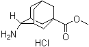 (Z)-4-Aminoadamantane-1-carboxylic acid methyl ester hydrochloride molecular structure (CAS 1401333-04-7)