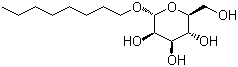 正辛基 beta-D-吡喃甘露糖苷分子结构 (CAS 140147-38-2)