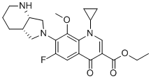 Moxifloxacin Ethyl Ester molecular structure (CAS 1403836-23-6)