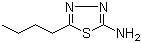 structure of CAS# 14068-54-3, 5-Butyl-1,3,4-thiadiazol-2-amine