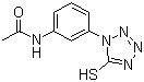 N-[3-(5-Mercapto-1H-1,2,3,4-tetraazol-1-yl)phenyl]acetamide molecular structure (CAS 14070-48-5)