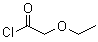 Ethoxyacetyl chloride molecular structure (CAS 14077-58-8)