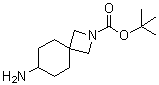 7-氨基-2-氮杂螺[3.5]壬烷-2-羧酸叔丁酯分子结构 (CAS 1408075-19-3)