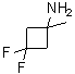 3,3-Difluoro-1-methylcyclobutanamine molecular structure (CAS 1408076-03-8)