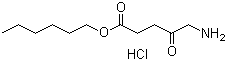 5-Aminolevulinic acid hexyl ester hydrochloride molecular structure (CAS 140898-91-5)