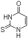 2-硫脲嘧啶分子结构 (CAS 141-90-2)