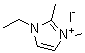 1-Ethyl-2,3-dimethyl-1H-imidazolium iodide molecular structure (CAS 141085-40-7)