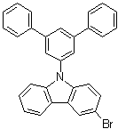 3-Bromo-9-[1,1':3',1''-terphenyl]-5'-yl-9H-carbazole molecular structure (CAS 1410877-36-9)