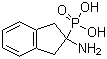 2-Aminoindan-2-phosphonic acid molecular structure (CAS 141120-17-4)