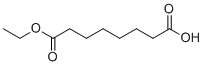Ethyl hydrogen suberate molecular structure (CAS 14113-01-0)
