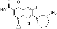 Besifloxacin molecular structure (CAS 141388-76-3)