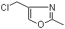 2-Methyl-4-chloromethyloxazole molecular structure (CAS 141399-53-3)