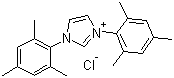 1,3-双(2,4,6-三甲基苯基)氯化咪唑鎓分子结构 (CAS 141556-45-8)