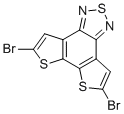 5,8-Dibromodithieno[3',2':3,4;2'',3'':5,6]benzo[1,2-c][1,2,5]thiadiazole molecular structure (CAS 1415761-37-3)