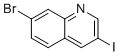 7-Bromo-3-iodoquinoline molecular structure (CAS 1416440-61-3)