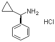 (alphaR)-alpha-Cyclopropylbenzenemethanamine hydrochloride molecular structure (CAS 1416450-04-8)