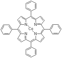 structure of CAS# 14172-90-8, 5,10,15,20-Tetraphenyl-21H,23H-porphine cobalt(II);Co(II) meso-Tetraphenylporphine