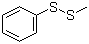 Methyl phenyl disulfide molecular structure (CAS 14173-25-2)