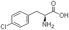 structure of CAS# 14173-39-8, L-4-Chlorophenylalanine;4-Chloro-L-phenylalanine; 4-Chloro-3-phenyl-L-alanine