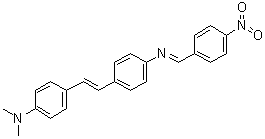 N,N-Dimethyl-4-[(1E)-2-[4-[[(4-nitrophenyl)methylene]amino]phenyl]ethenyl]benzenamine molecular structure (CAS 1417524-68-5)
