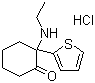 Tiletamine hydrochloride molecular structure (CAS 14176-50-2)