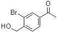 structure of CAS# 1418144-62-3, 1-[3-Bromo-4-(hydroxymethyl)phenyl]ethanone