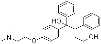 1,2-Diphenyl-1-[4-[2-(dimethylamino)ethoxy]phenyl]butane-1,4-diol  molecular structure (CAS 141854-25-3)