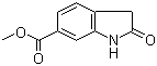 2-氧化吲哚-6-甲酸甲酯分子结构 (CAS 14192-26-8)