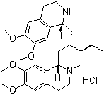 Emetine hydrochloride molecular structure (CAS 14198-59-5)