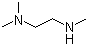 N,N,N'-Trimethylethylenediamine molecular structure (CAS 142-25-6)