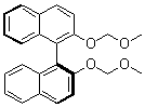 structure of CAS# 142128-92-5, (S)-2,2'-Bis(methoxymethoxy)[1,1'-binaphthyl];(S)-2,2'-Bis(methoxymethoxy)-1,1'-binaphthalene