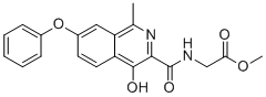 Roxadustat Impurity 2 molecular structure (CAS 1421312-36-8)