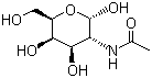N-Acetyl-D-galactosamine molecular structure (CAS 14215-68-0)