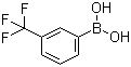 结构式 CAS# 1423-26-3, 3-(三氟甲基)苯硼酸