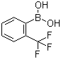 2-Trifluoromethylphenylboronic acid molecular structure (CAS 1423-27-4)