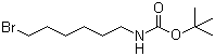 6-(Boc-amino)hexyl bromide molecular structure (CAS 142356-33-0)