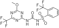 结构式 CAS# 142469-14-5, 三氟甲磺隆